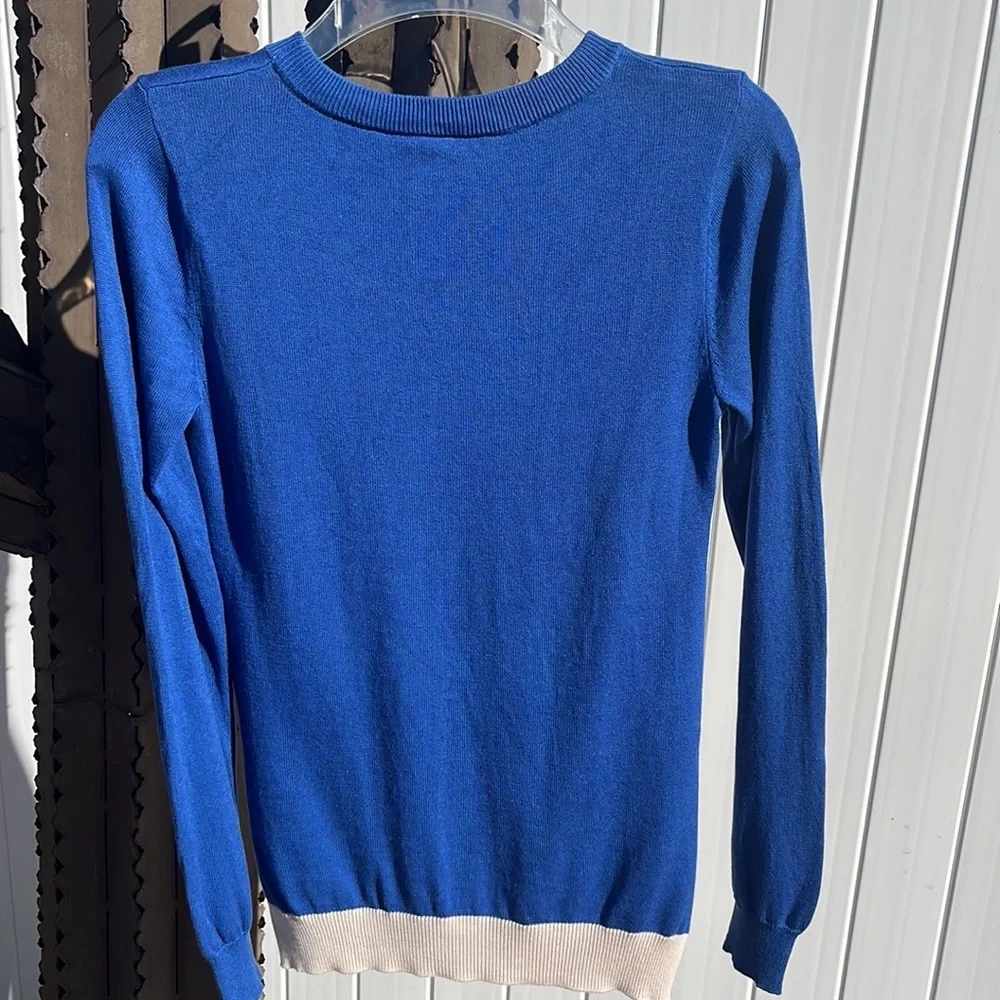 ModCloth Blue Desert Moonscape Sweater - Picture 3 of 14
